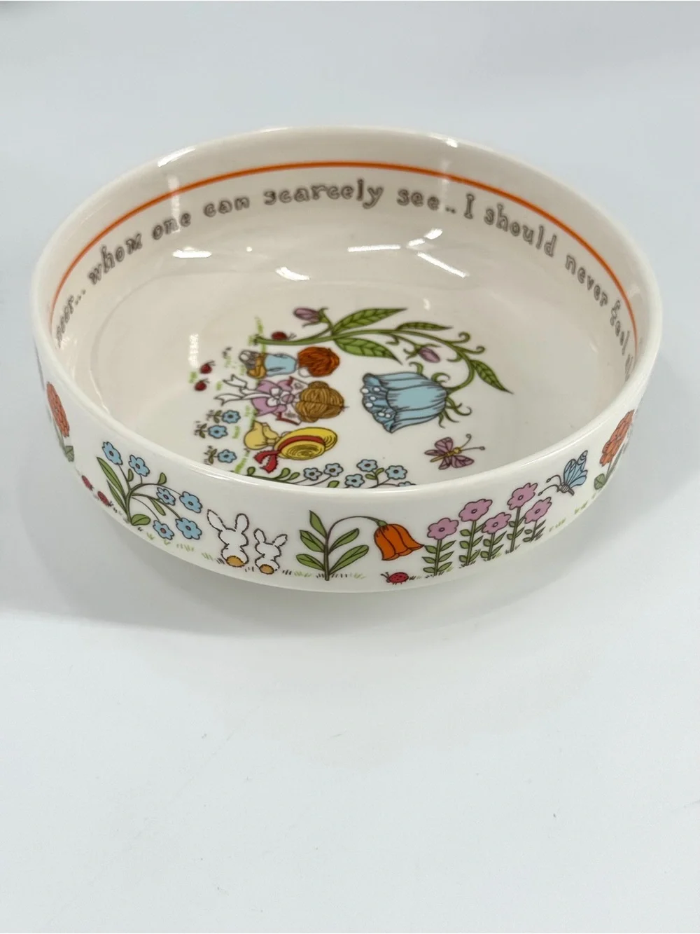70s VTG-USA LENOX Gentle Friends Children's 3pc Set